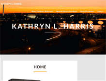 Tablet Screenshot of kathryn-harris.com